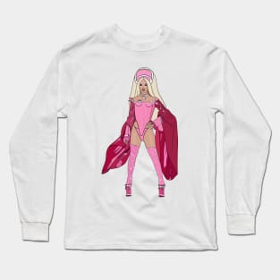 Bimini Bon Boulash- Drag Race UK- Pop Art Long Sleeve T-Shirt